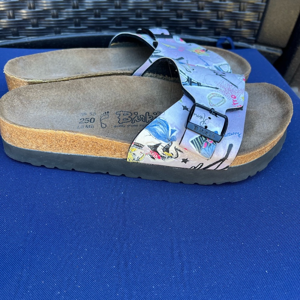 Colorful Birki’s by Birkenstock Women’s Size 8 - Picture 2 of 6
